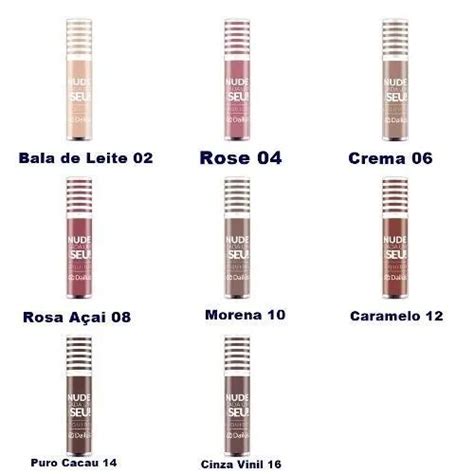 Dailus Nude Cada Um Tem O Seu Mate Batom L Quido Fosco Mercadolivre