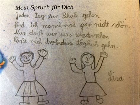 Spruch Freundebuch 1 Klasse | DE Spruch