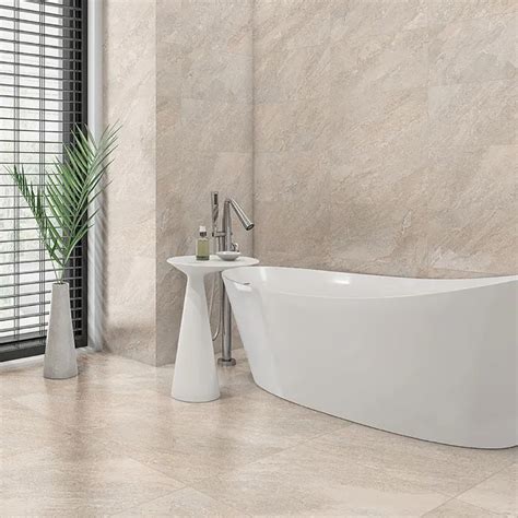 Rome Sandstone Ivory Matt Stone Effect Porcelain Wall And Floor