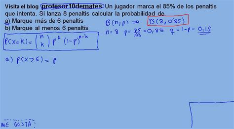 Distribución binomial 05 ejercicio 2 YouTube