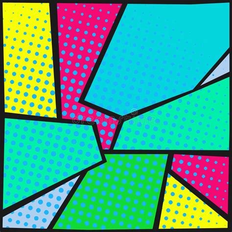 abstract pop art background stock vector illustration  retro