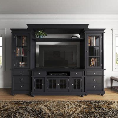 Lark Manor™ Elks Solid Wood Entertainment Center for TVs up to 62" Wood ...