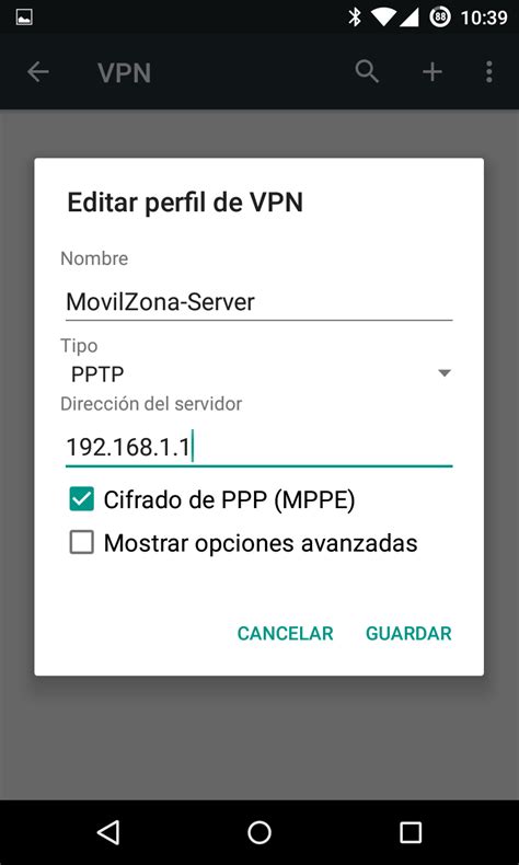 Cómo configurar una conexión VPN desde un smartphone Android