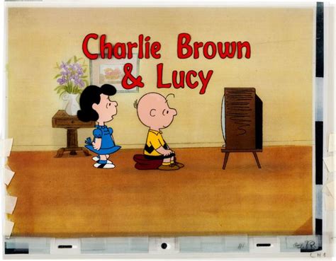 Animation Art Production Cel The Charlie Brown And Snoopy Show Charlie