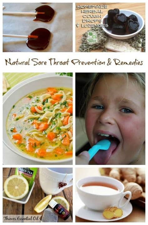 Natural Sore Throat Remedies