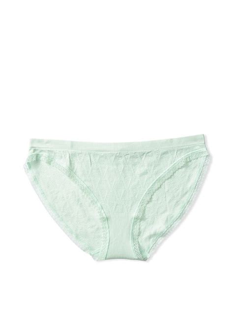 Playful Trend Logo Seamless Bikini Külot Dumanlı Yeşim VS26287448 Victoria s Secret VSL