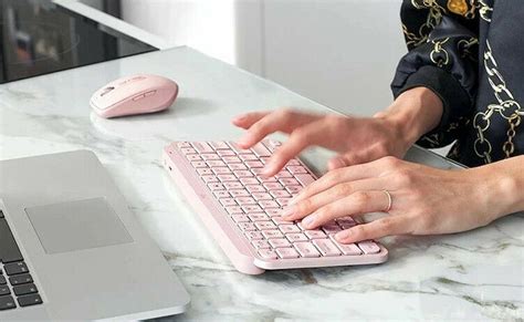 Logitech MX Keys Mini Rose AZERTY Clavier Bureautique Top Achat