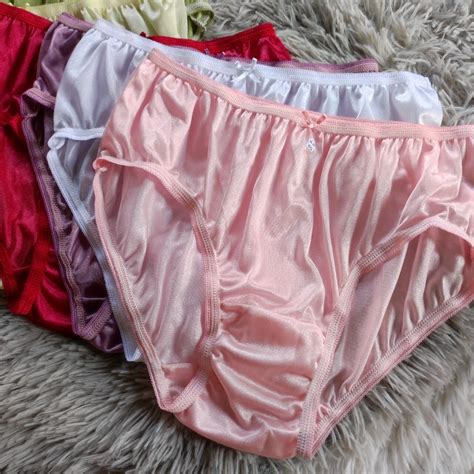 Bikini Panties Underwear Woman Man Light Soft Nylon Silky Briefs Hip