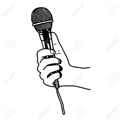 Микрофон раскраска - 75 фото