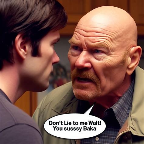 Dont Lie To Me Walt You Sussy Baka Hank Schrader Confrontation