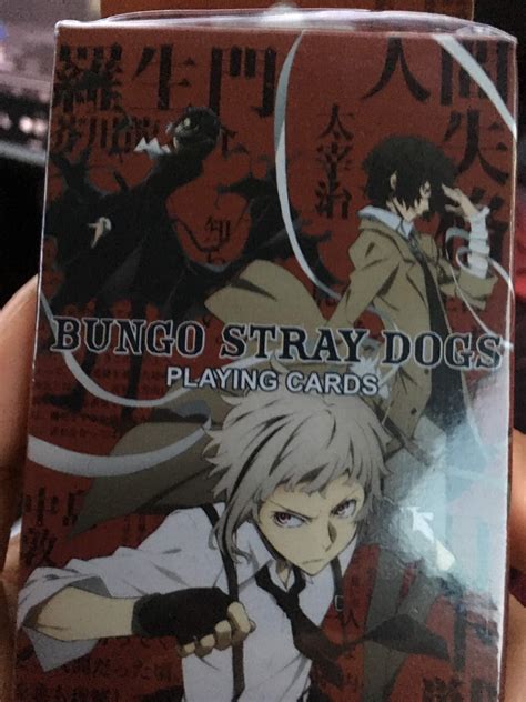 Bungo Stray Dogs Playing Cards Bungou Stray Dogs Amino