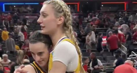 Everyone Loved Caitlin Clark Cameron Brink S Postgame Handshake The Spun