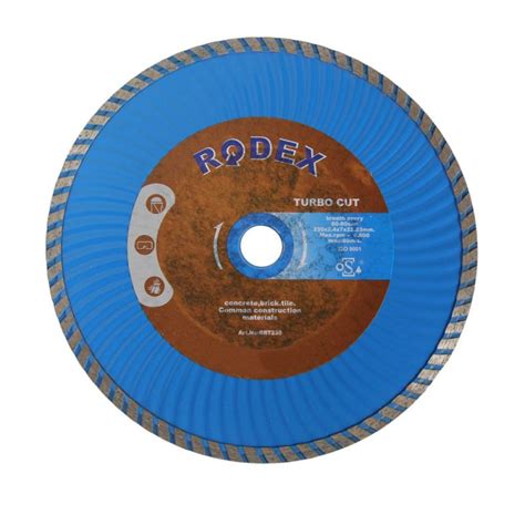 Diamond disc, Rodex, 230x7x22.2 mm | Megatek