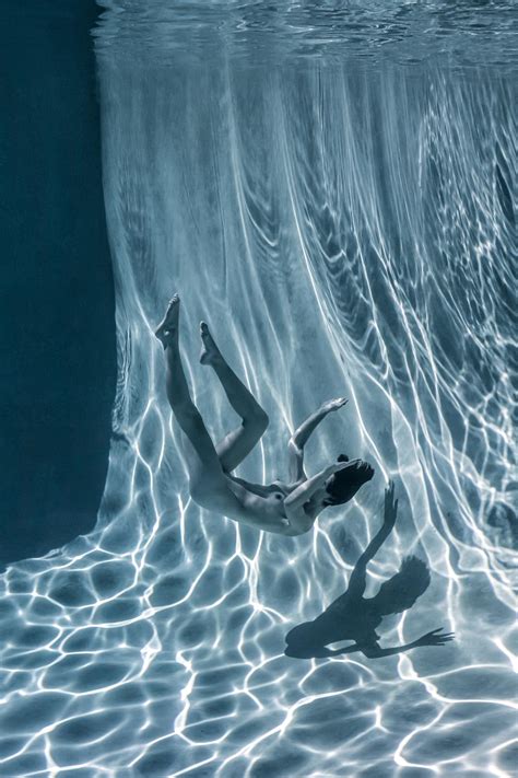 Alex Sher Wavering Underwater Nude B W Photograph Archival Pigment Print For Sale At StDibs