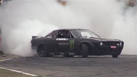 1100hp Nissan Silvia S14 Twin Turbo Vk56 56 L V8 On Board Drift