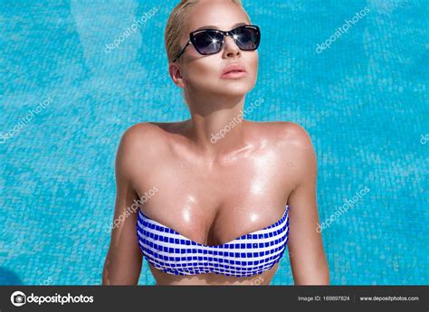 Beautiful Phenomenal Stunning Elegant Luxury Sexy Blonde Model Woman With Perfect Face Wearing A