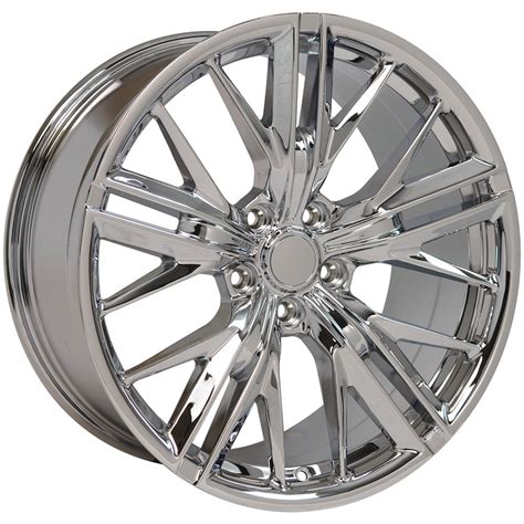 20 fits Chevrolet - Camaro ZL1 Wheel Replica - Chrome 20x8.5 | Suncoast ...