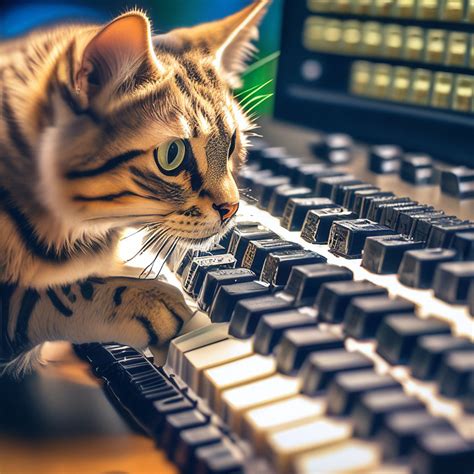 «Keyboard cat» — картинка создана в Шедевруме