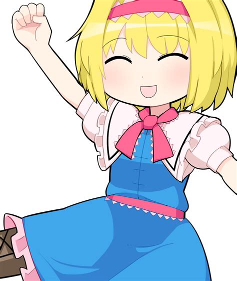 The Big ImageBoard TBIB 1girl Alice Margatroid Blonde Hair Blue Dress Blush Boots Bow Bowtie