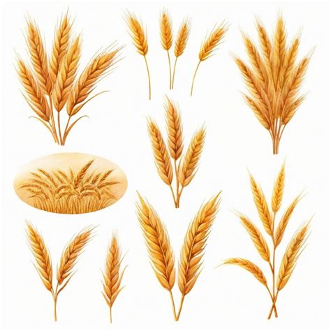 drawing wheat 4