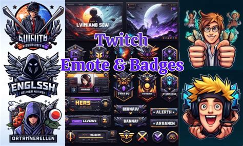 Create Custom Twitch And Kick Stream Emotes Badges And Animated