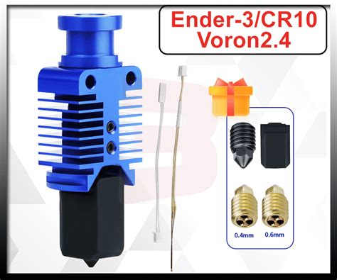 All Metal Ender-3 / CR10 / Voron High Temperature Hotend - 3DEA