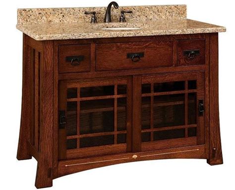 49 Single Bath Vanity Cabinet From Dutchcrafters Amish Furniture