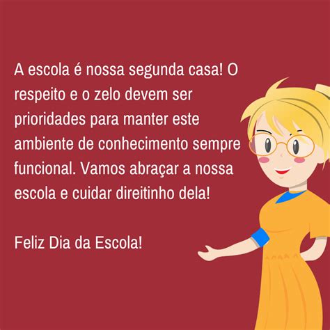 Mensagem Para O Dia Da Escola - Mensagens Para O Dia Da Escola - FDPLEARN
