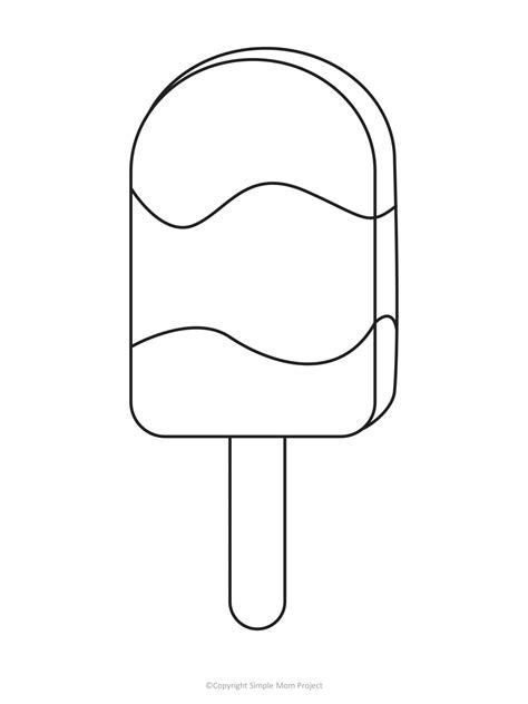 Ice Cream Template Cone Template Templates Printable Free Free