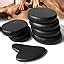 Amazon Hdyar Hot Stones For Massage Large Essential Basalt Massage Stones Set In