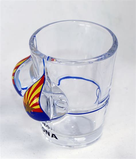 Maryland Flag Bikini Bust 3D Shot Glass