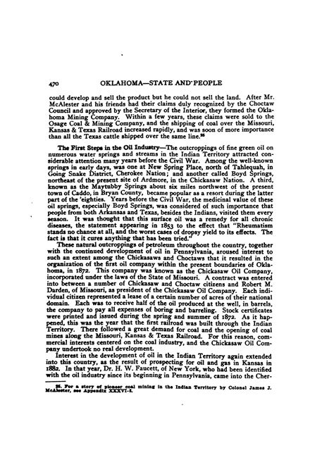 Oklahoma, a history of the state and its people, v. 1 - Page 508 of 509 ...