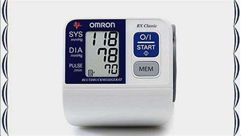 Omron RX Classic II Handgelenk Blutdruckmessger?t - video dailymotion