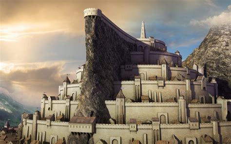 Minas Tirith By 40in On Deviantart
