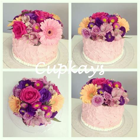 Naked Cake Flores Coloridas Cake Naked Cake Flores Coloridas
