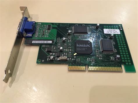 Ретро-обзор: видеокарта Matrox Productiva G100 4 МБ - третий сорт, не ...