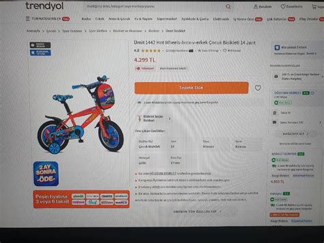 Ocuk Bisikleti Mit Hot Wheels Jant Bisiklet