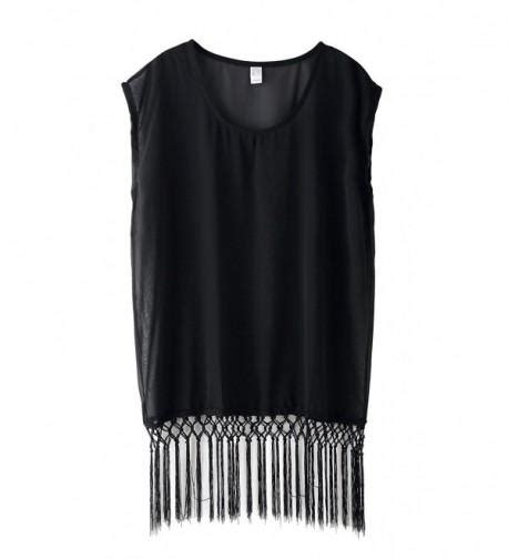 Women S Swimwear Beach Bikini Cover Up Knitted Crochet Beach Dress Black C GKUAT L