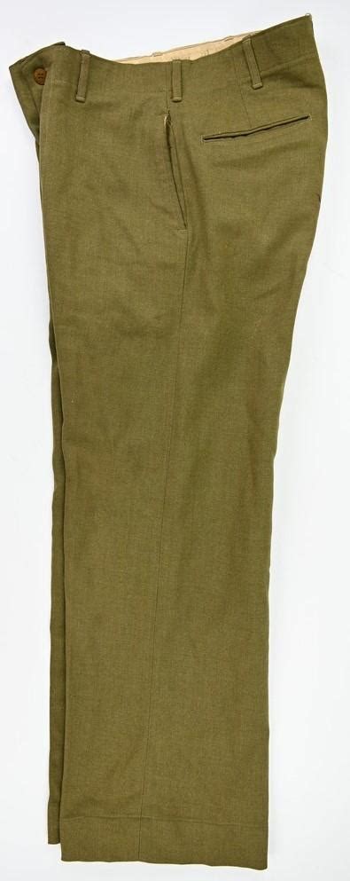 WorldWarCollectibles US WW2 Field Wool Serge Trousers