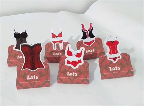 Porta Bis Duplo Chá de Lingerie Elo7 Produtos Especiais