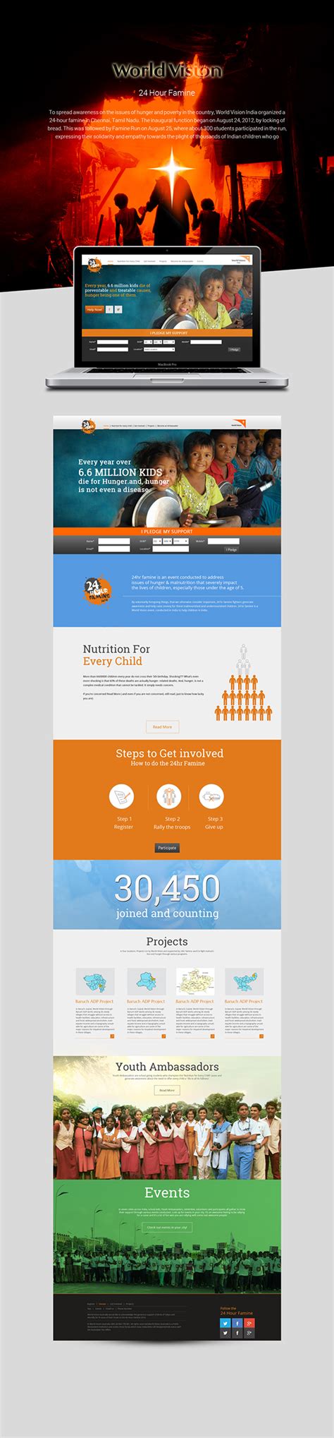 World Vision on Behance
