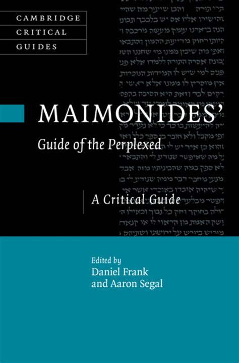 Maimonides Guide Of The Perplexed 7