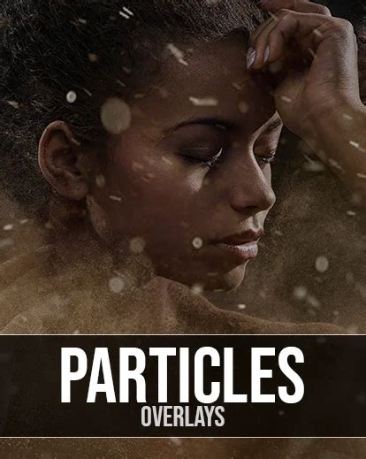 particles overlays add dust sparkle light