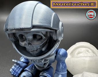 Flexi Astronaut By Flexi Factory Articulated 3D Print Etsy