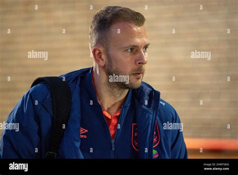 Jordan Rhodes 9 Of Huddersfield Town Arrives At The City Ground Home