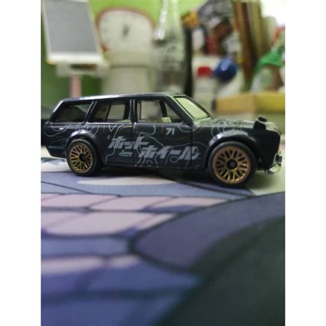 Original Hot Wheels Datsun Bluebird Wagon Hw Pack Speed Blur Grey Shopee Malaysia