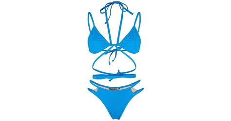 Andreadamo Bikini Swimwear In Blue Lyst Canada