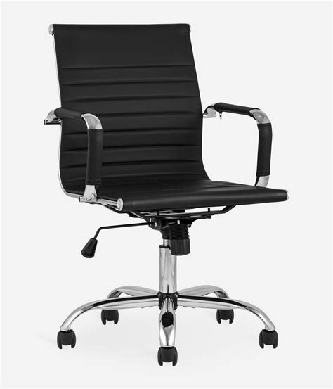 Офисное кресло TopChairs City S в обивке из экокожи с регулировкой ...
