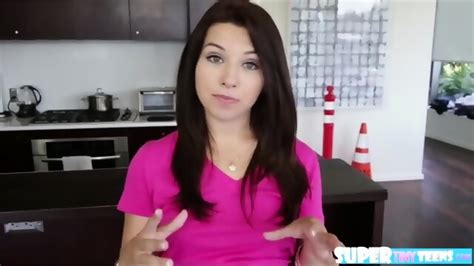 Fun Size Brunette Ariana Grand Gets Her Pussy Fucked By Dude