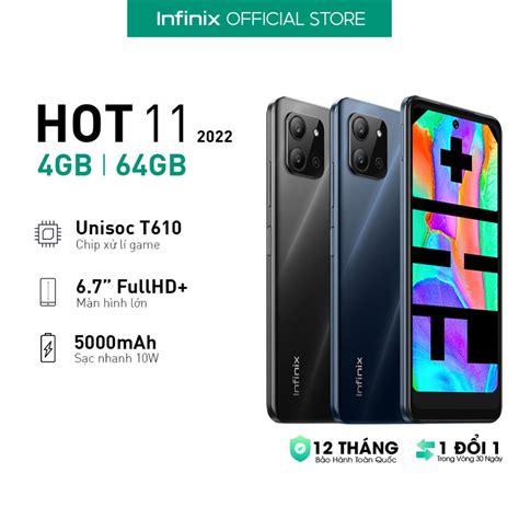 Điện thoại Infinix Hot GB GB Hàng Chính Hãng Shopee Việt Nam